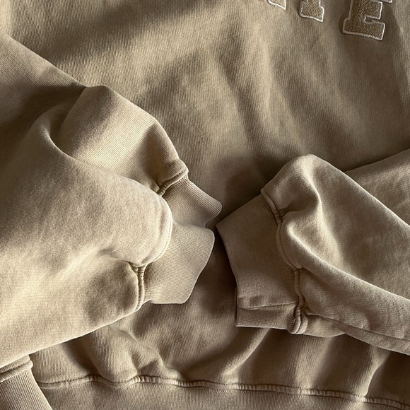 MATE the Label 100% Organic Fleece Embroidered MATE Sweatshirt in Hazelnut - Picture 11 of 14